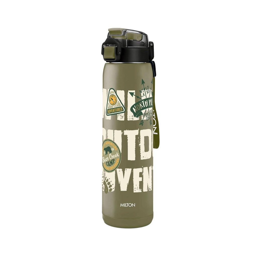 Milton Steel Edge Thermoware Bottle with Twin Lid 500 ml