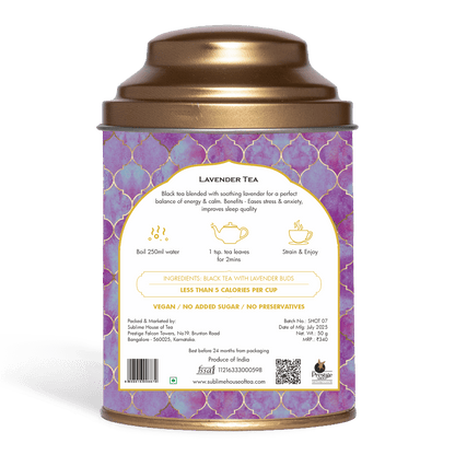 Sublime Inspiring Awe Signature Lavender Tea