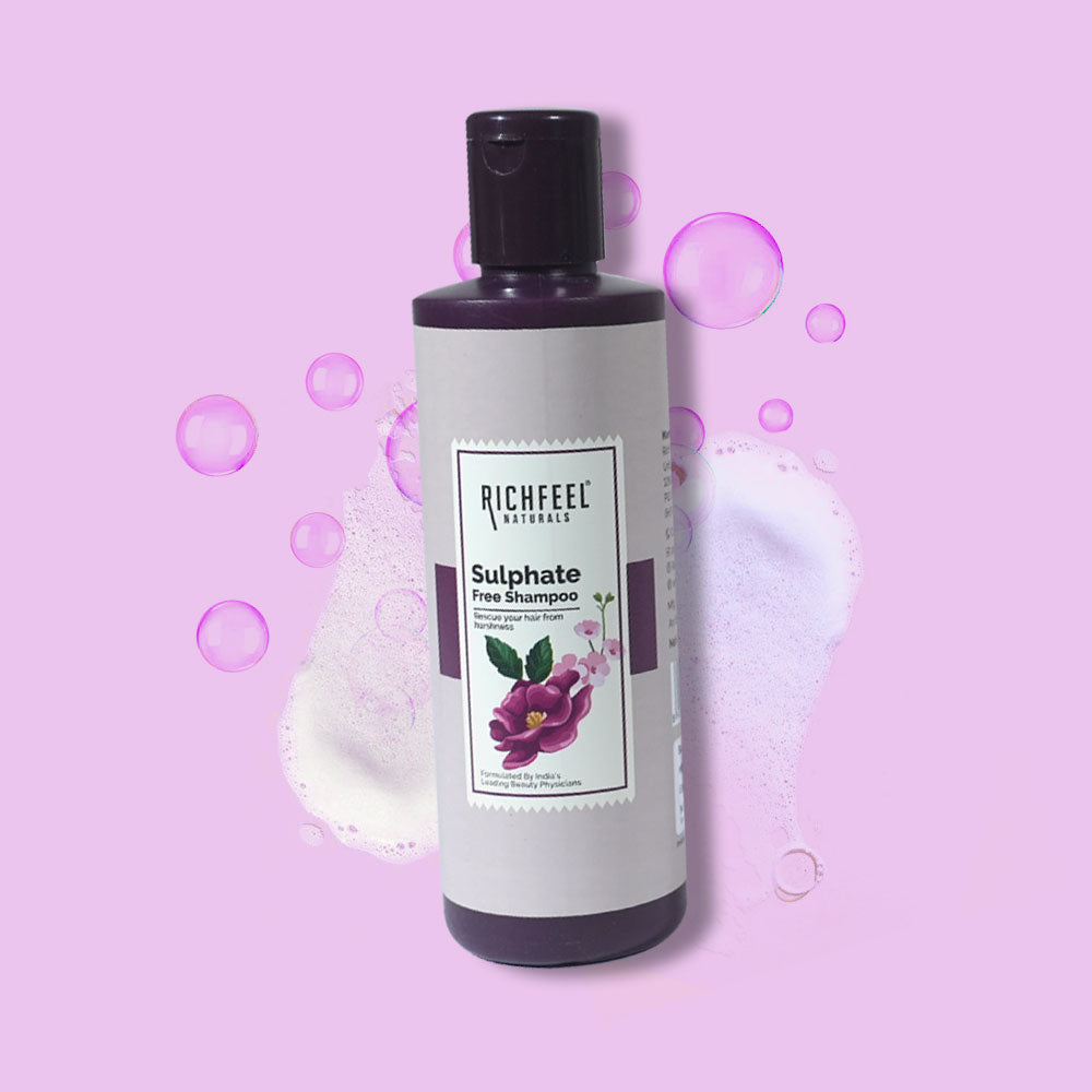 Richfeel Naturals Sulphate Free Shampoo - 220 ml
