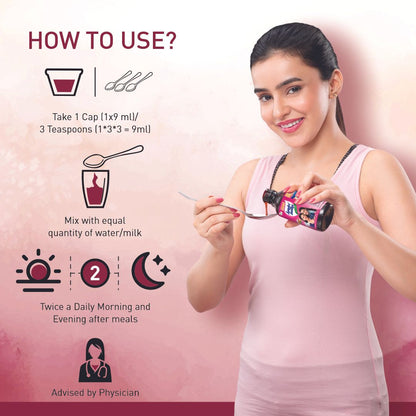 Dhanwantri Pharmaceuticals Sundri Sudha Syrup for Women's Internal Health