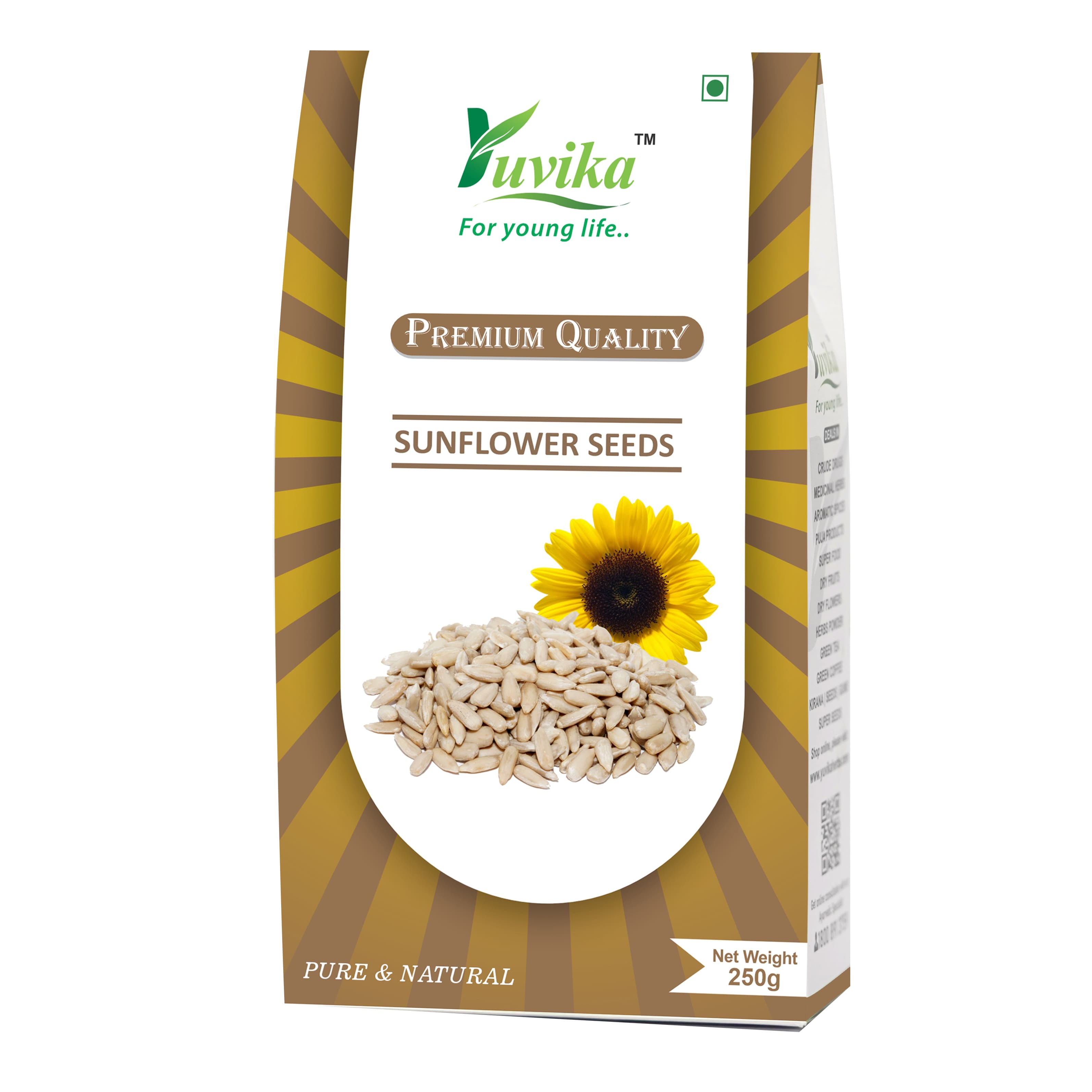 Yuvika Sunflower Seeds - 250gms