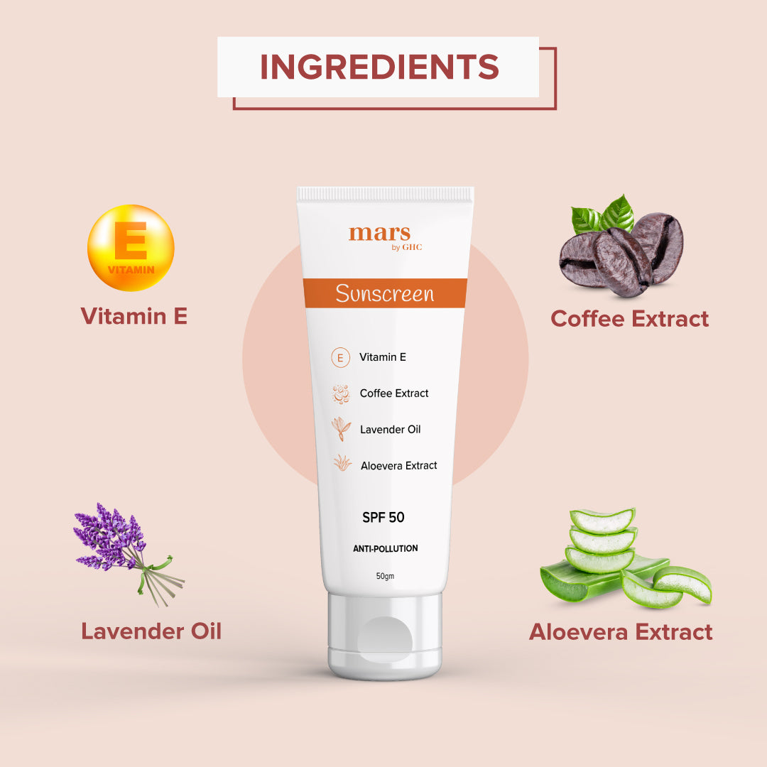 Mars by GHC Foaming Face Wash & Anti-Pollution Sunscreen