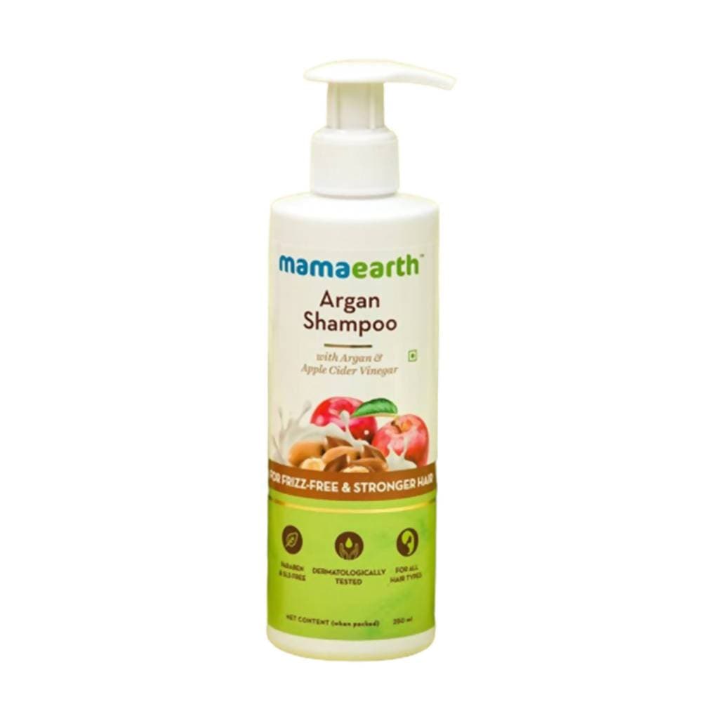Mamaearth Argan Shampoo For Frizz-Free & Stronger Hair - 250 ml