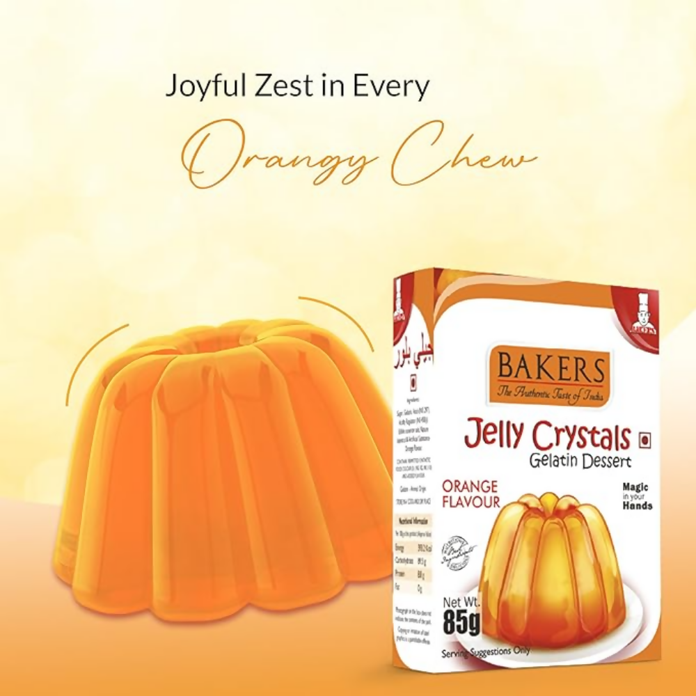 BAKERS Jelly Crystals (Gelatin Dessert) - Orange