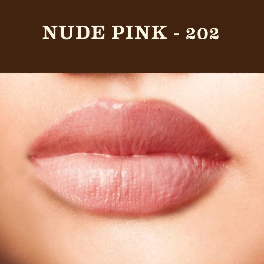 Soultree Ayurvedic Lip Gloss - Nude Pink - 5 gms