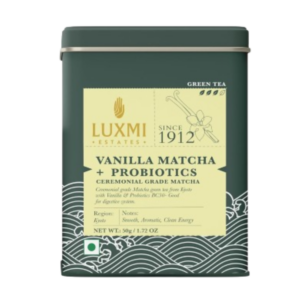 Luxmi Estates Vanilla Matcha with Probiotics