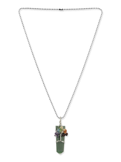 Women's Silver-Plated Necklace - Ruby Raang