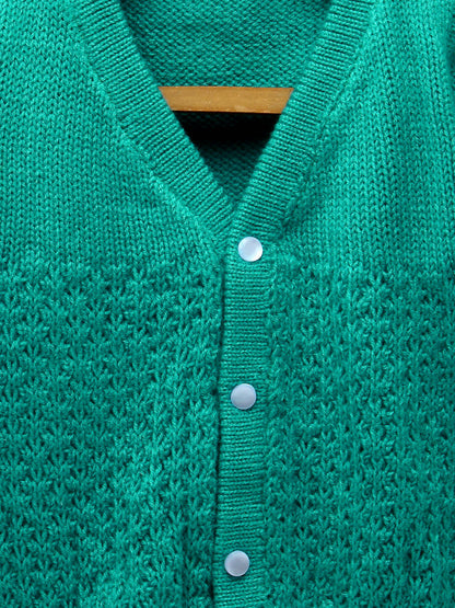 Chutput Kids Cute Green Coloured Solid Pullover Sweater