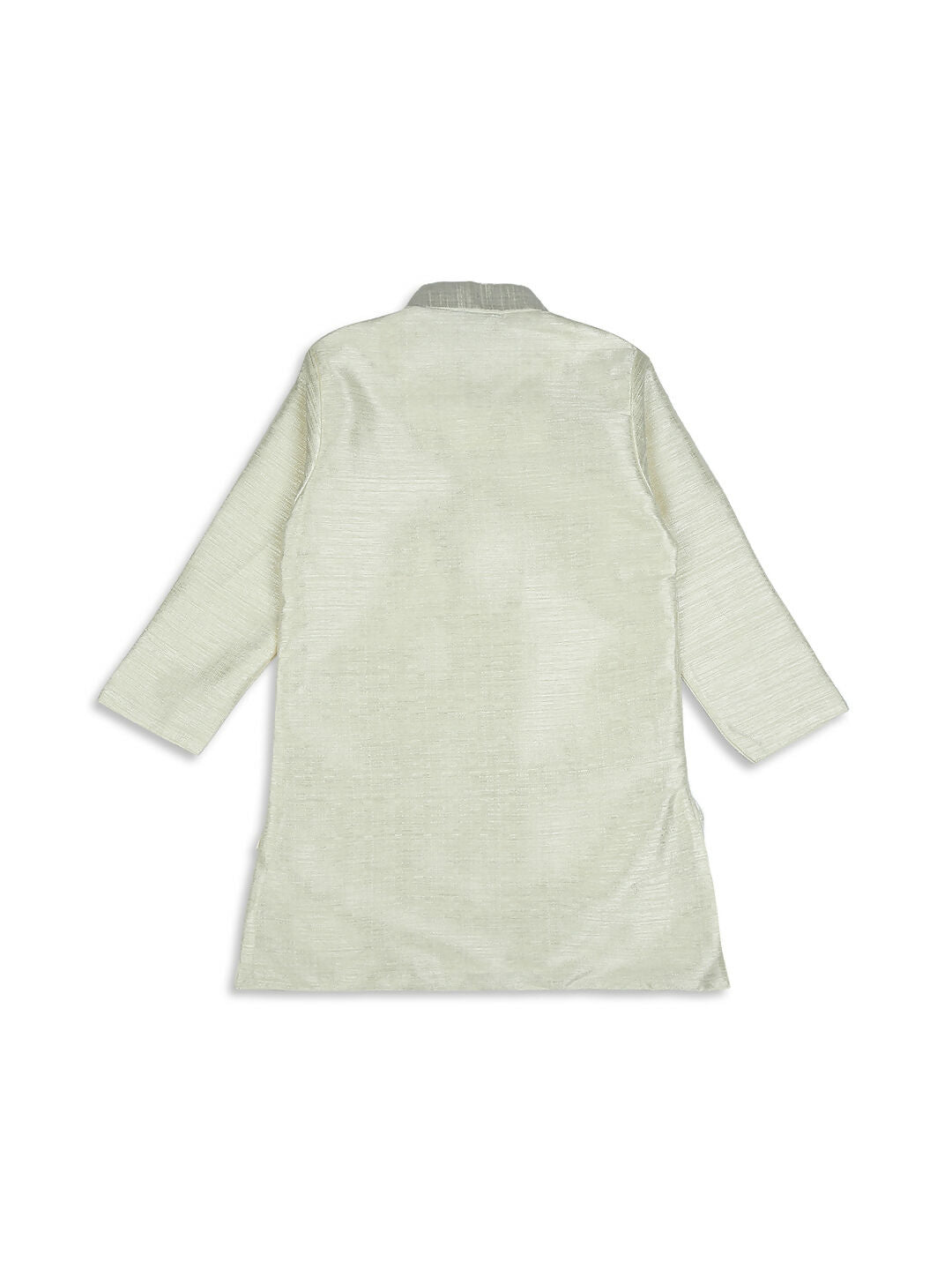 Joban Fashion Kids Island Elegance Sequence work Nehru Jacket Full Sleeves Kurta, Pyjama Set - Cream