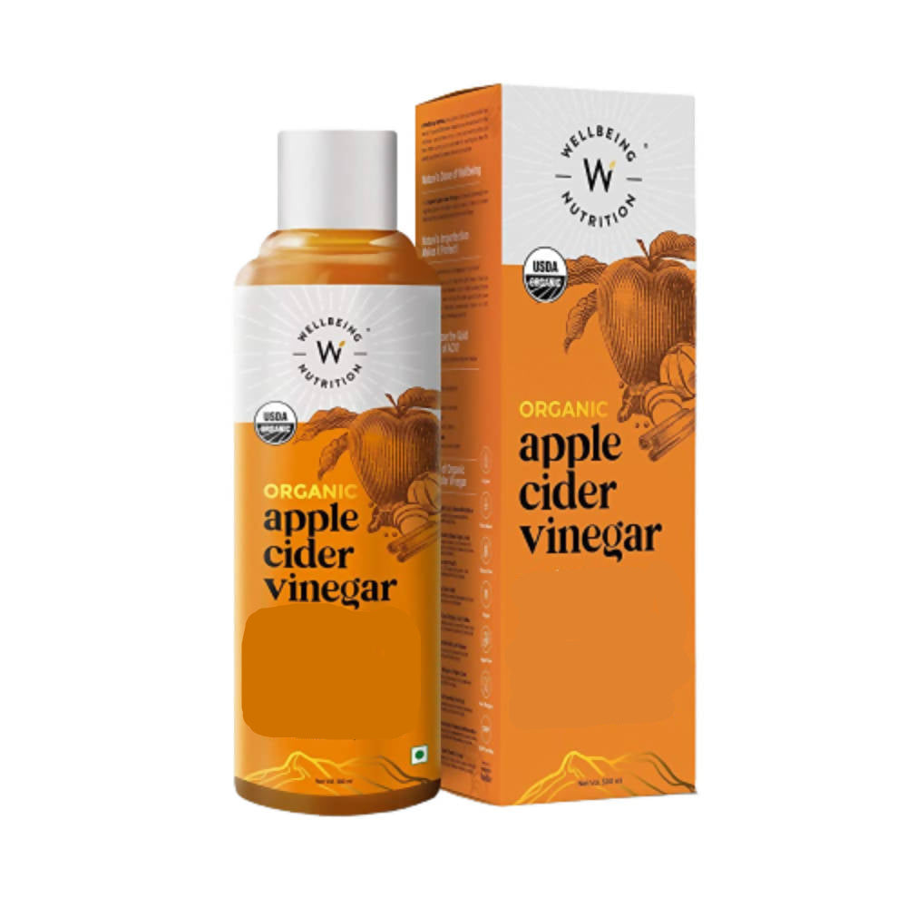Wellbeing Nutrition Organic Apple Cider Vinegar with 2X Mother