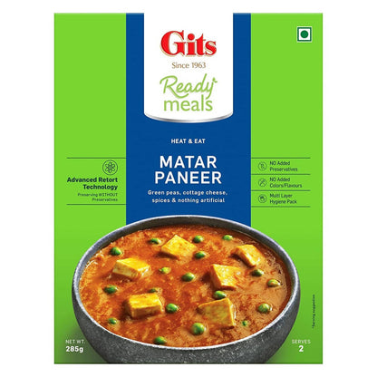 Gits Ready Meals Heat & Eat Matar Paneer