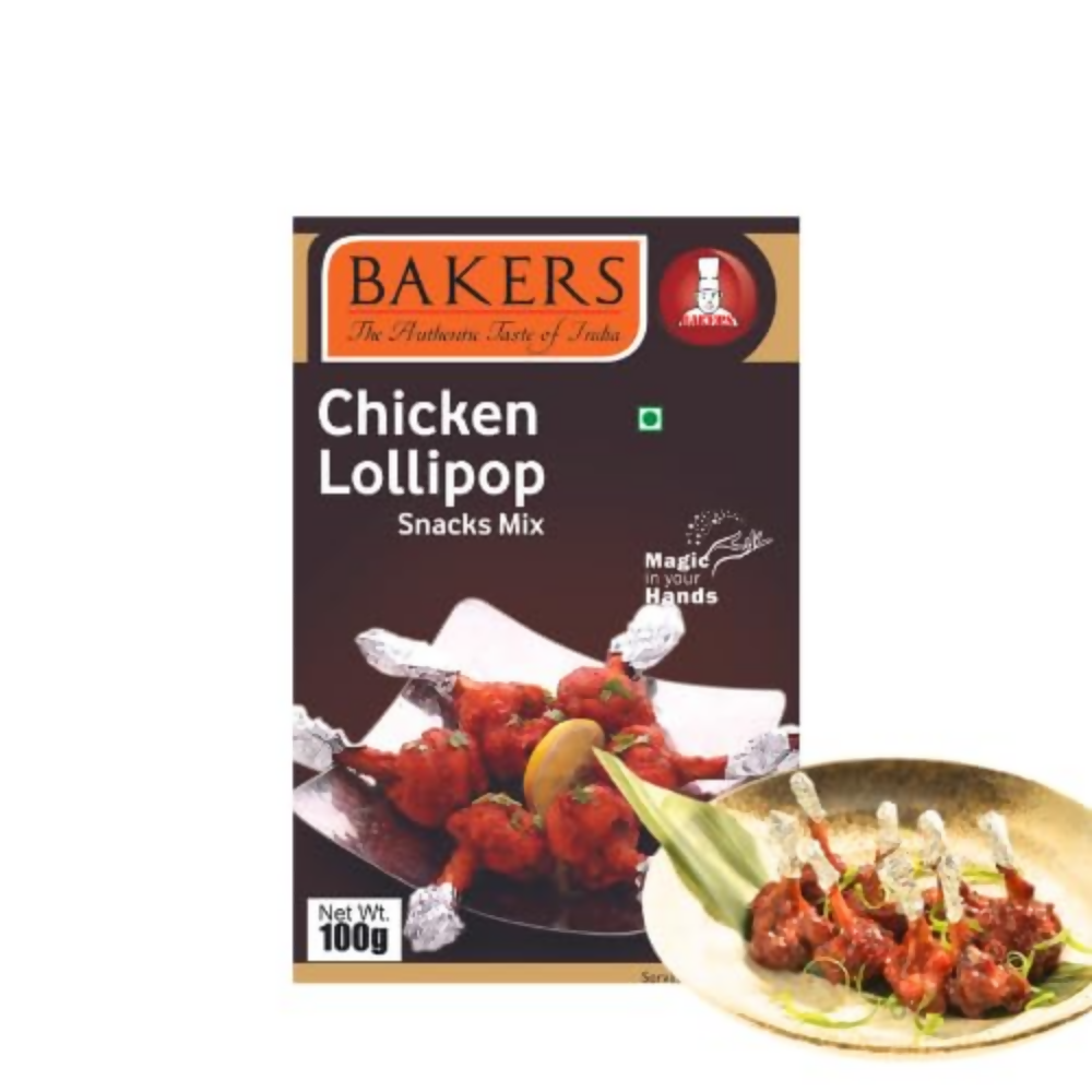 BAKERS Fried Rice Mix ,Butter Chicken Masala ,Chilli Chicken Masala Mix ,Chicken Lollypop