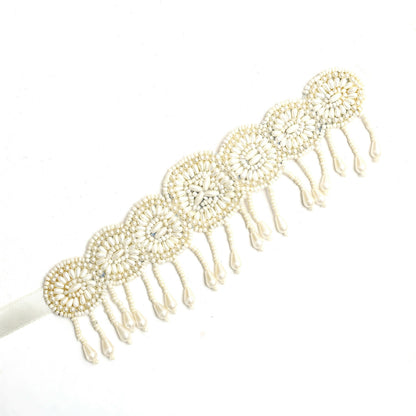 Mominos Fashion Johar Kamal Handicraft Pearls Necklace with Earrings For Women