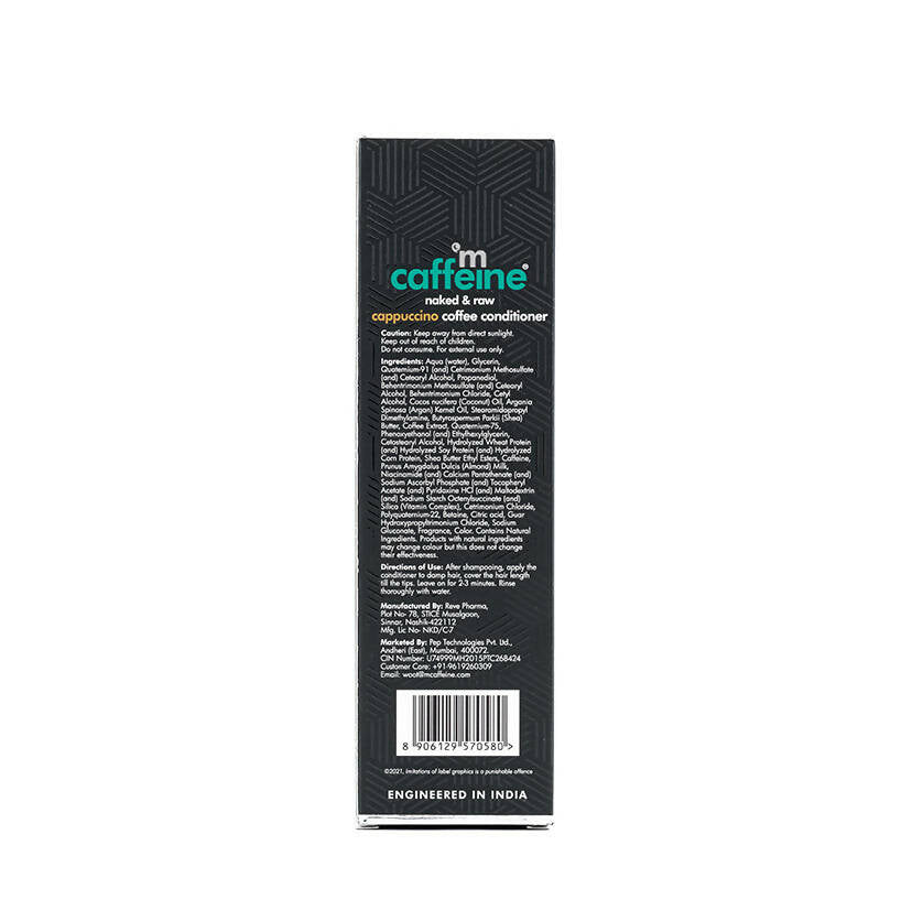 mCaffeine Naked & Raw Cappuccino Coffee Conditioner - 250 ml