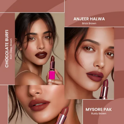 NY Bae Sweet Shop Staples Lipsticks: Nudes & Browns Combo