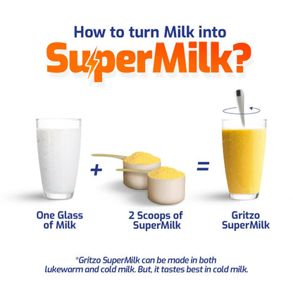 Gritzo SuperMilk Overall Growth (2-6y) for Boy/Girl