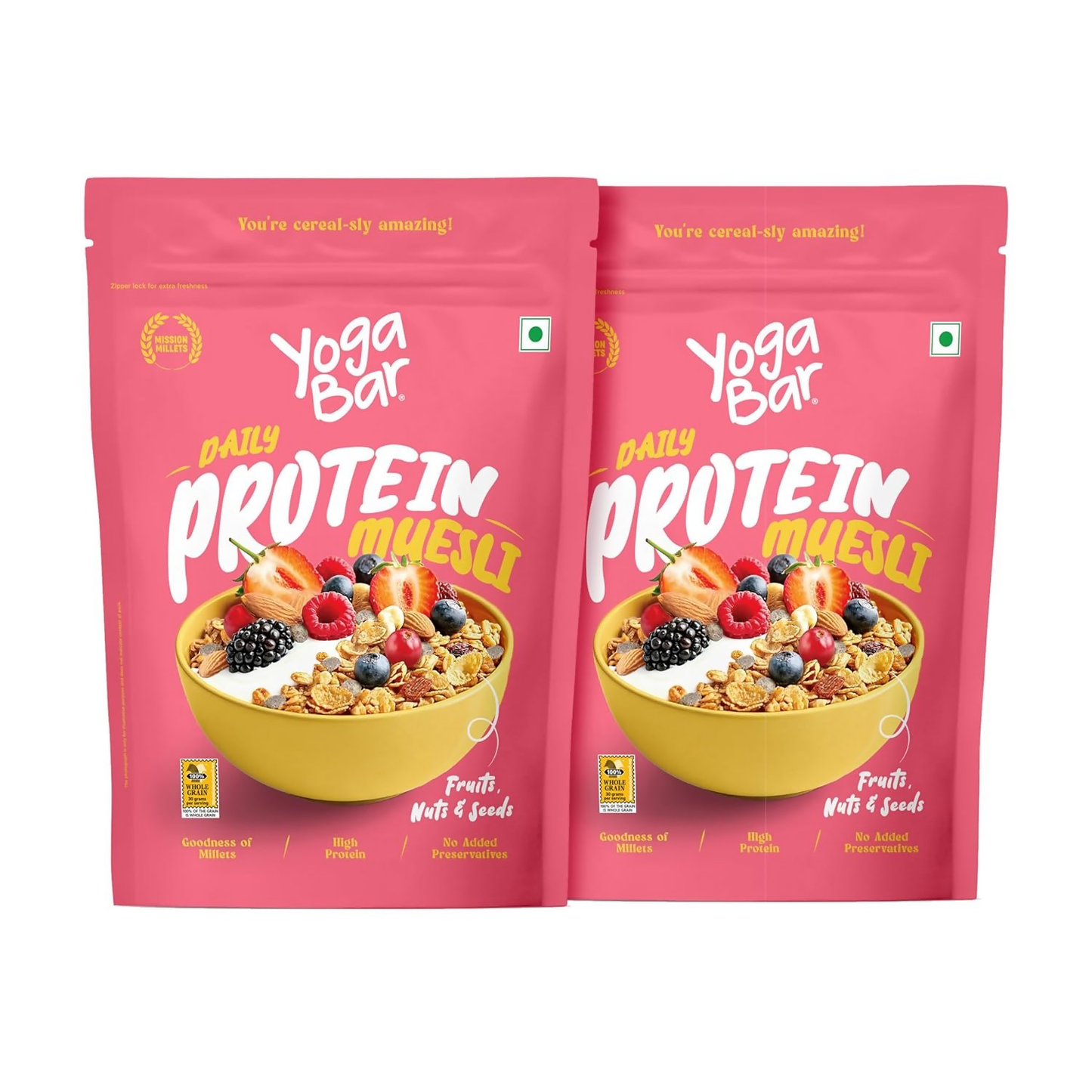 Yoga Bar Daily Protein Muesli Fruits, Nuts & Seeds