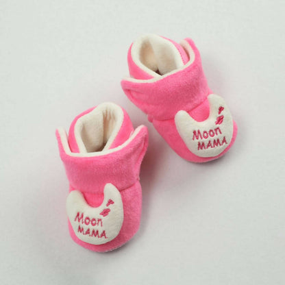 Tiny Bugs For Boys & Girls Baby Winter Booties - Pink