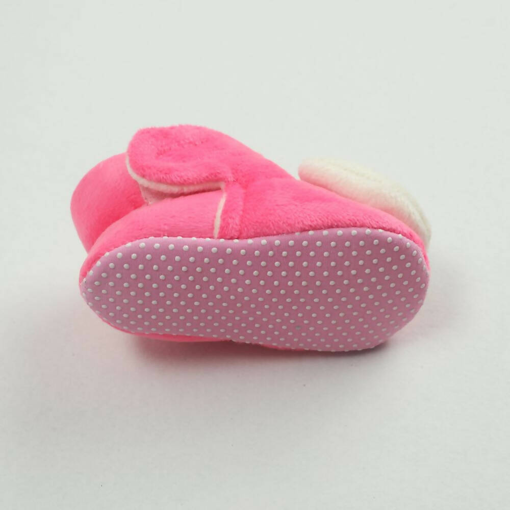Tiny Bugs For Boys & Girls Baby Winter Booties - Pink