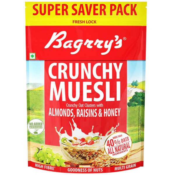 Bagrry's Crunchy Muesli - Almonds, Raisins & Honey