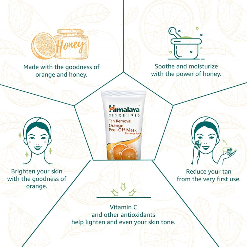 Himalaya Tan Removal Orange Peel-Off Mask