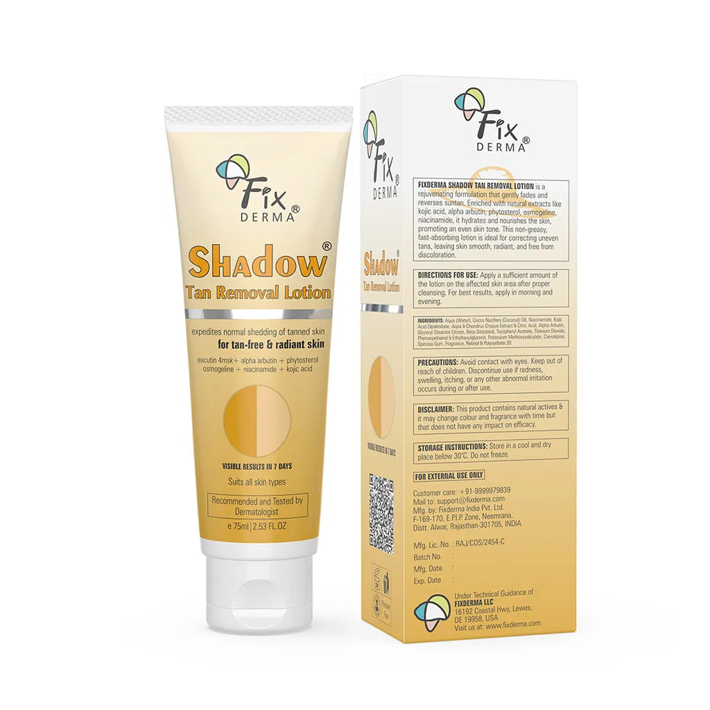 Fixderma Shadow Tan Removal Lotion - 75 ml