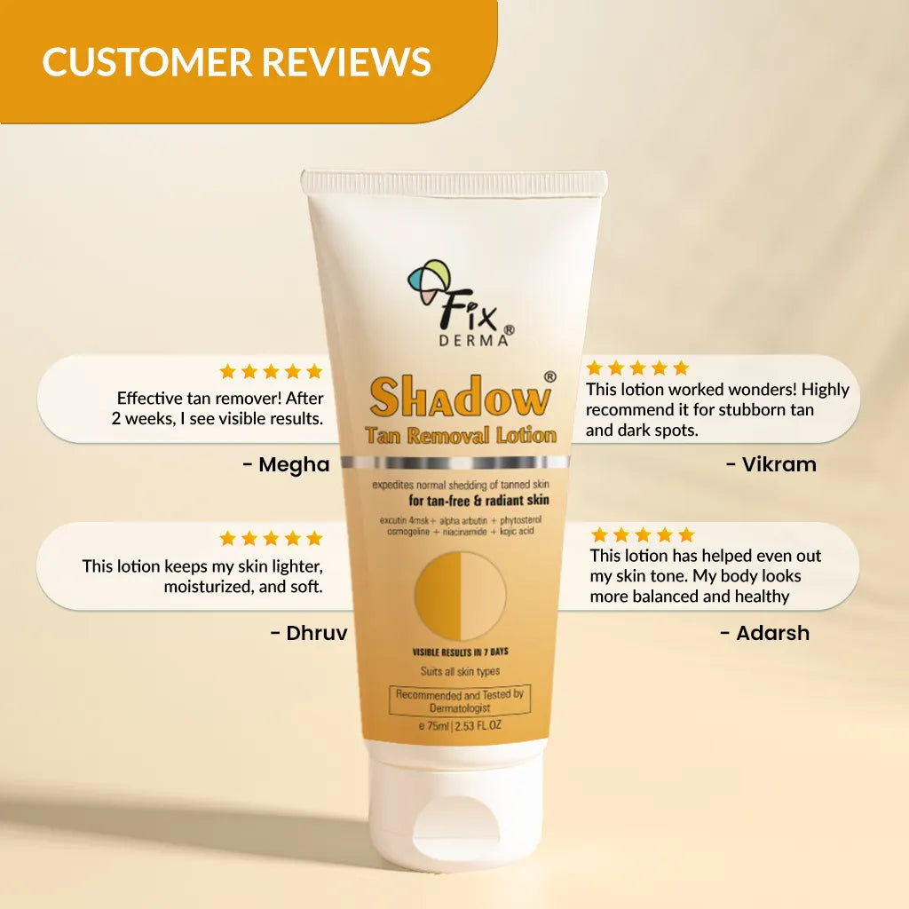 Fixderma Shadow Tan Removal Lotion - 75 ml