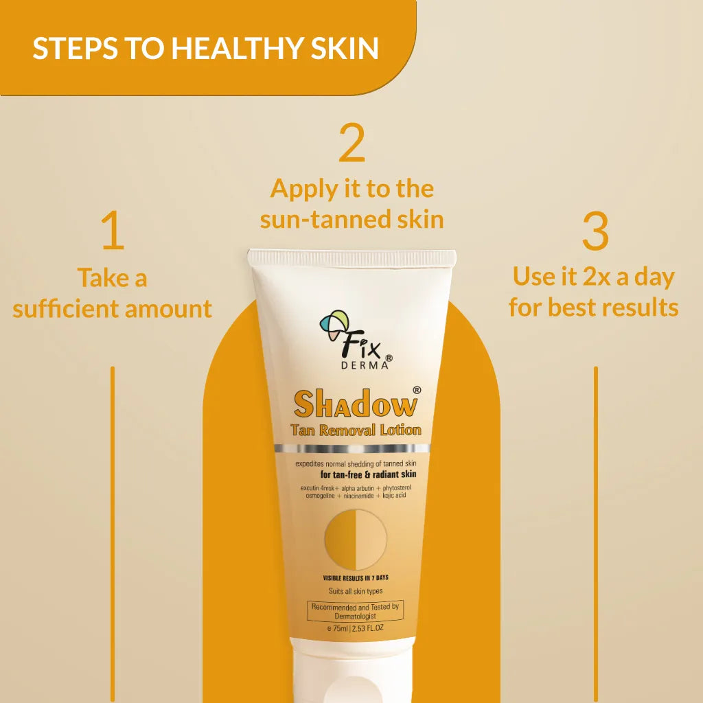 Fixderma Shadow Tan Removal Lotion - 75 ml