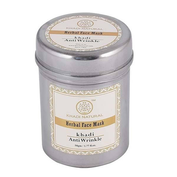Khadi Natural Anti Wrinkle Herbal Face Mask - 50 gms