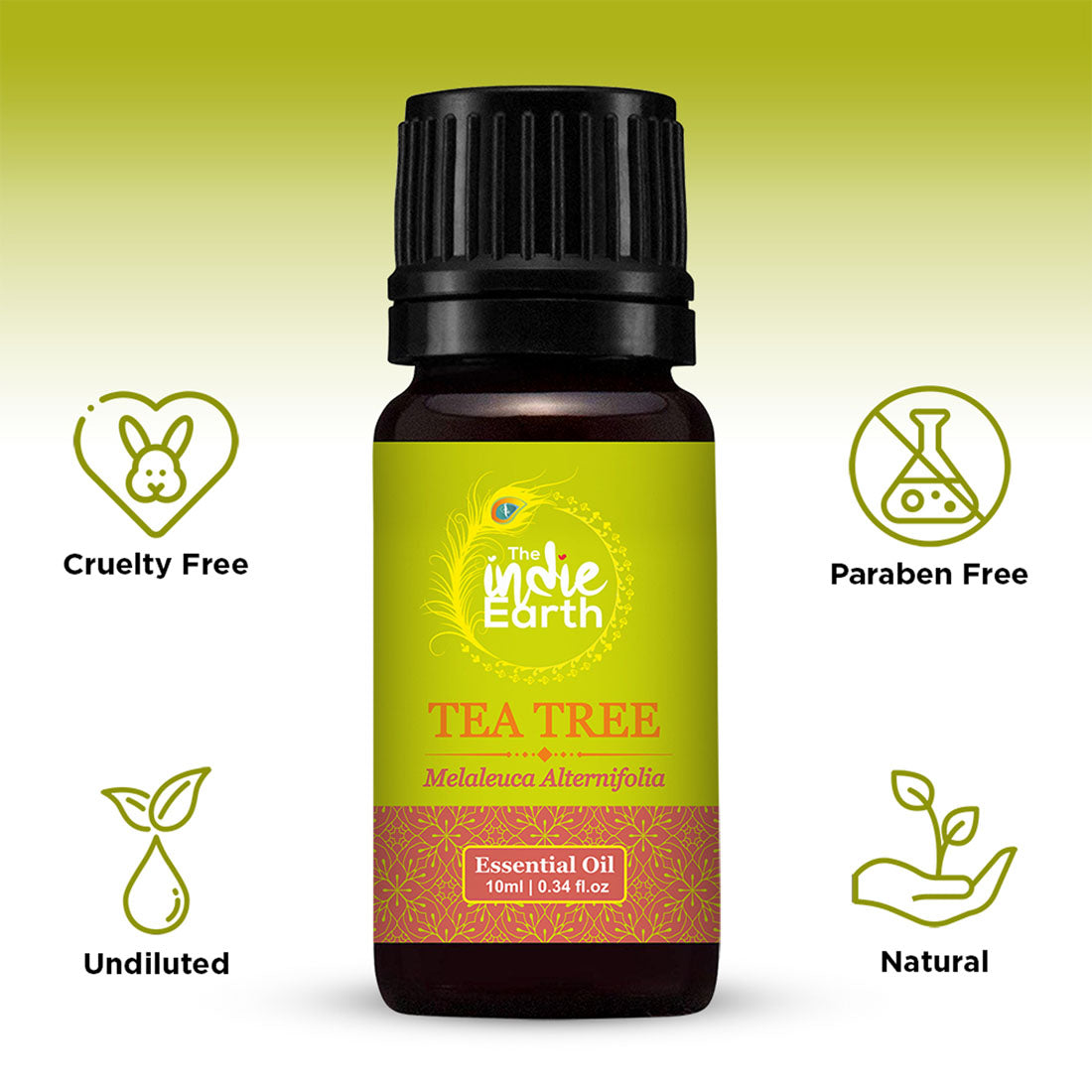 The Indie Earth Tea Tree Essential Oil - 10 ml