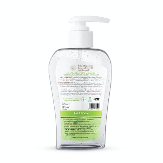 Mamaearth Tea Tree Face Wash for Acne & Pimples - 250 ml