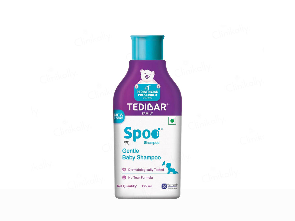 Torrent Pharma Tedibar Spoo gentle baby shampoo - 125ml