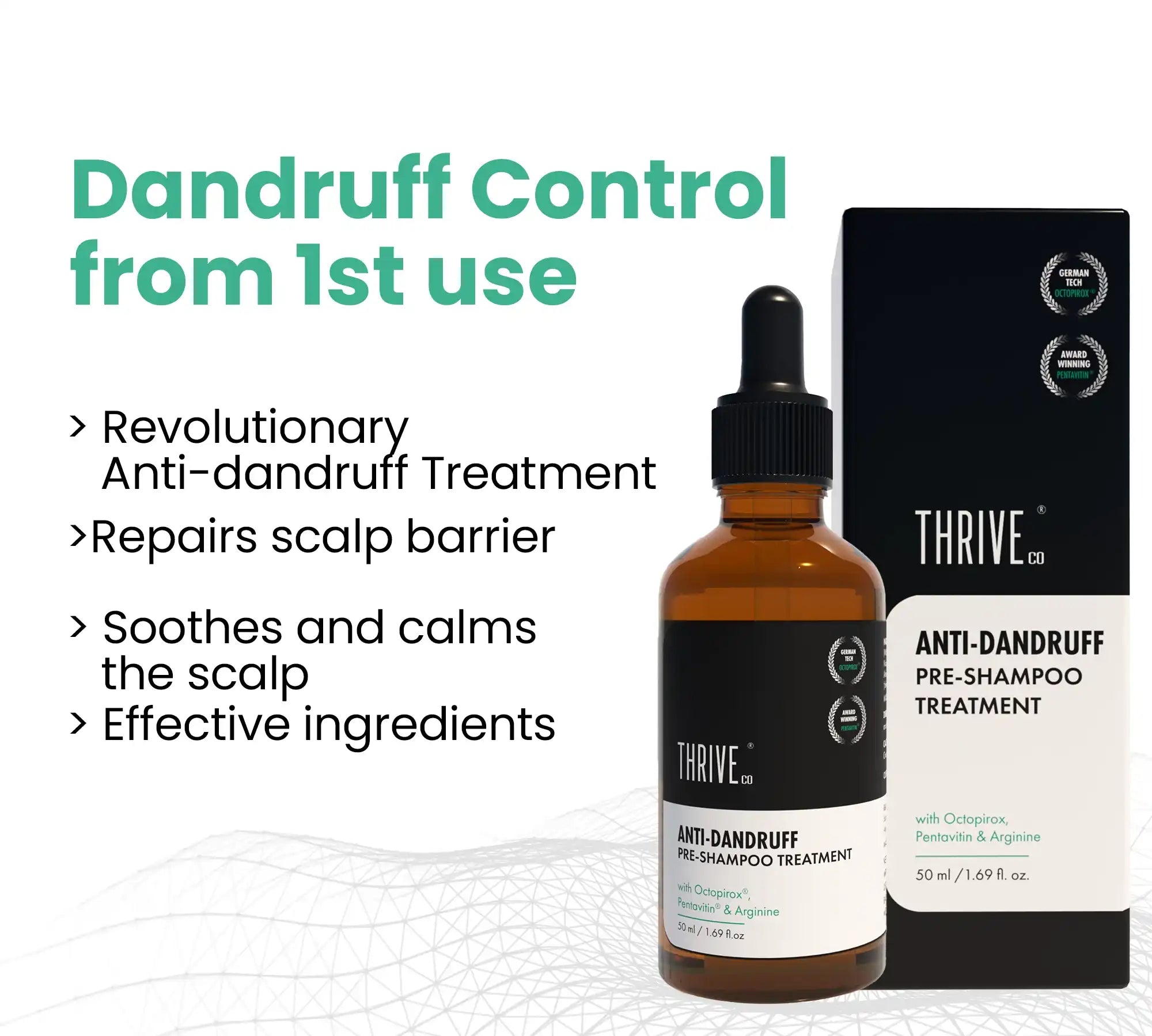 ThriveCo Anti-Dandruff Pre-Shampoo Treatment - 50 ml