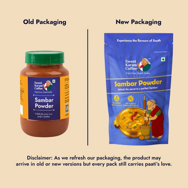 Sweet Karam Coffee Sambar Powder