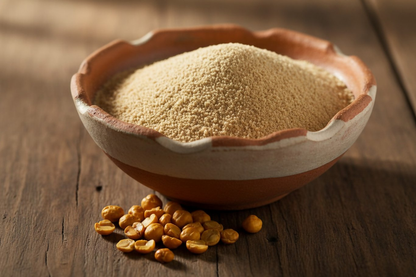 VedaRasa Premium Sattu Powder – Organic Roasted Chana Powder