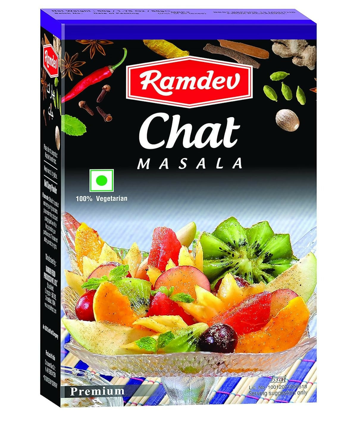 Ramdev Chat Masala Powder