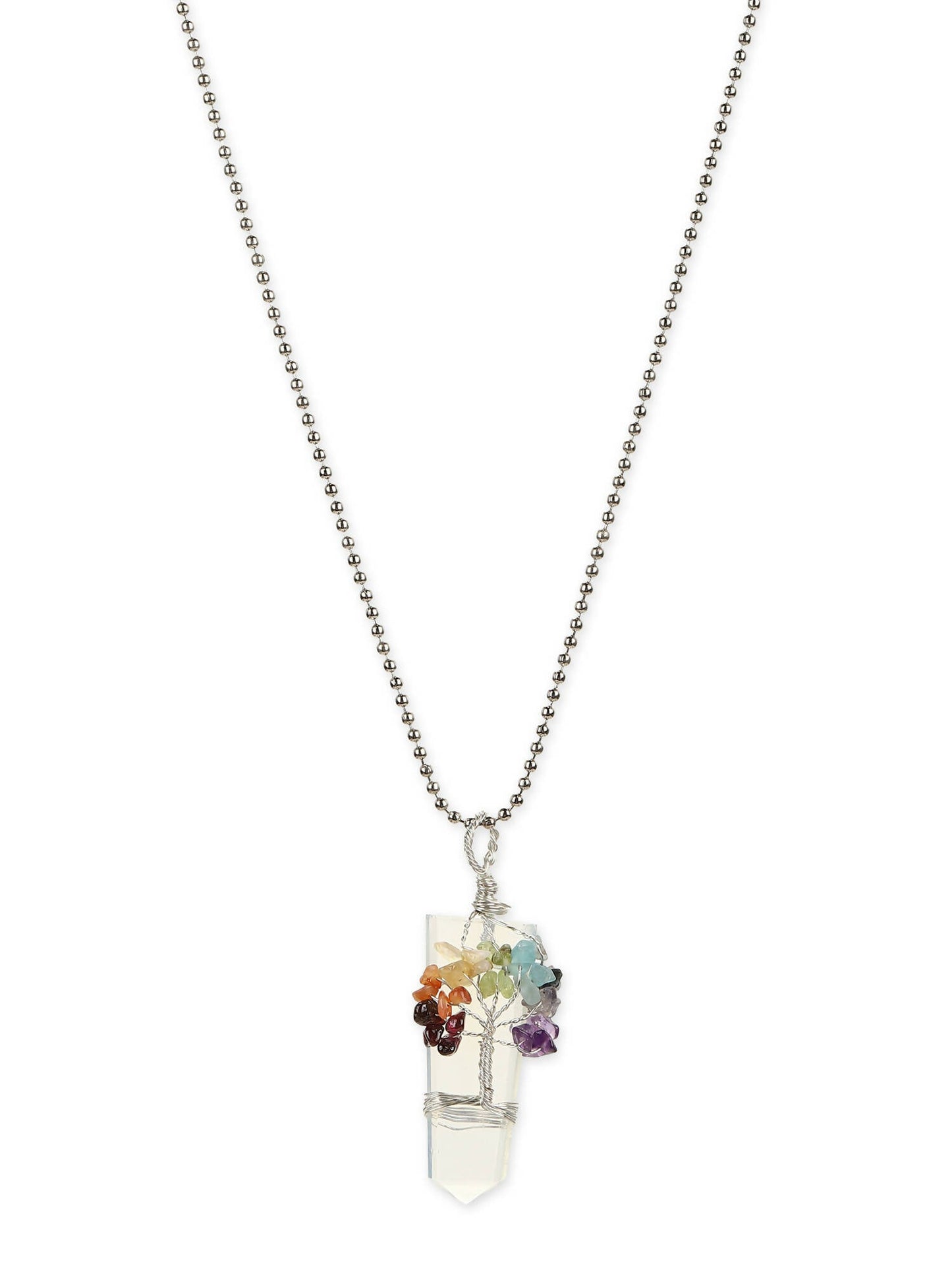 Women's Silver-Plated Chain - Ruby Raang