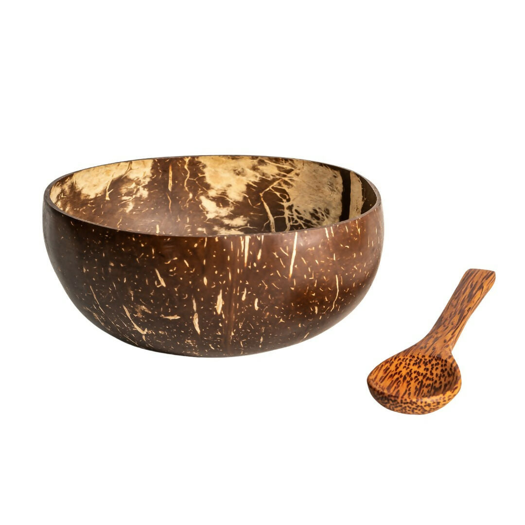 Thenga Artisan Coconut Bowl with Spoon