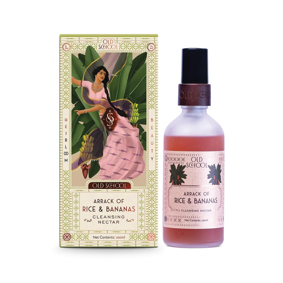 Old School Rituals Arrack Of Rice & Bananas Cleansing Nectar Gentle Hydrating Face Wash