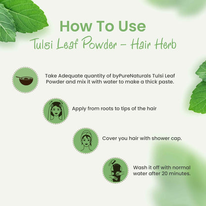 byPureNaturals Organic Tulsi Powder