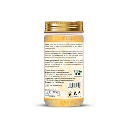 byPureNaturals Organic Turmeric Powder (Daru Haridra)
