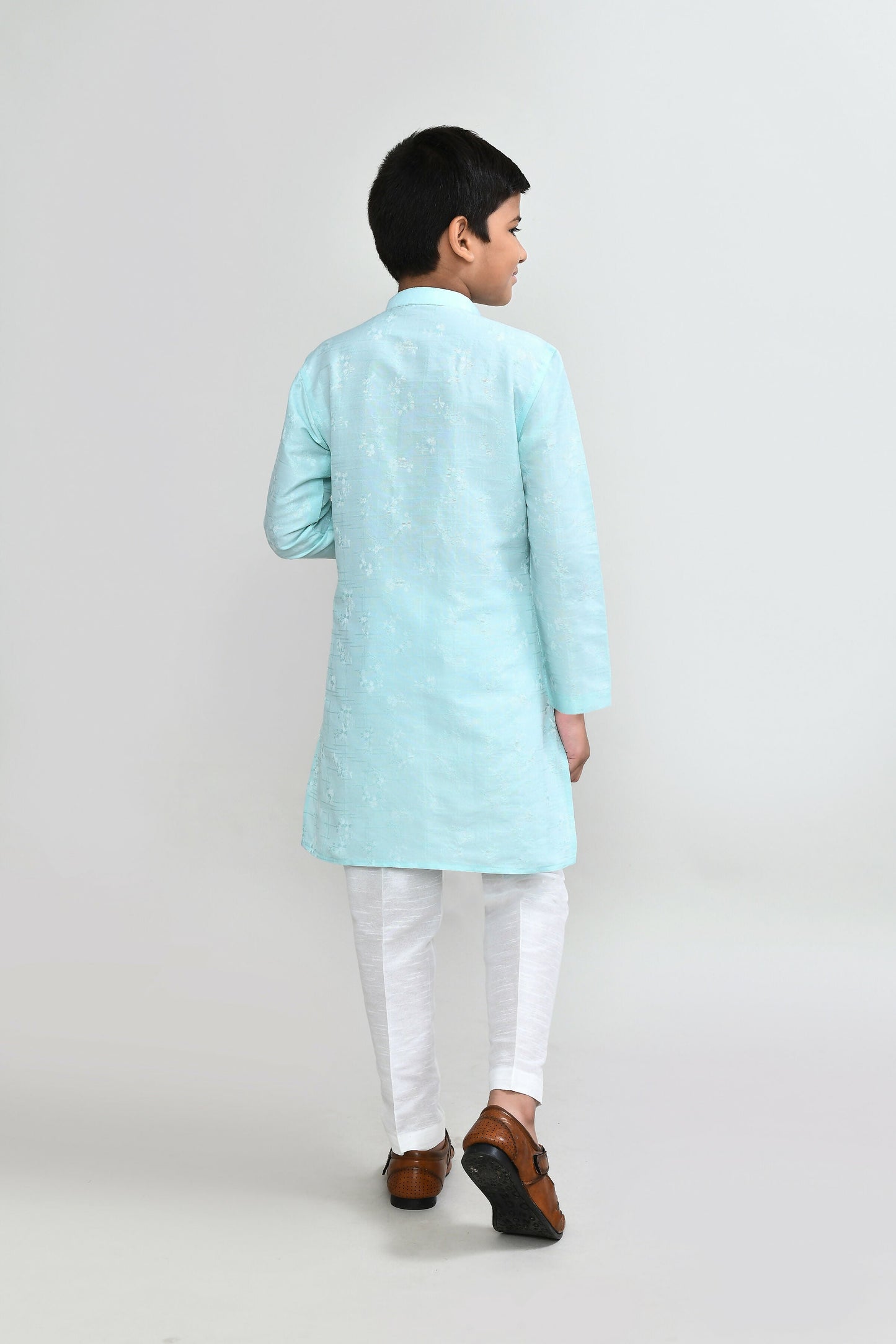 Joban Fashion Cotton Pink Kurta With Straight Fit Pant