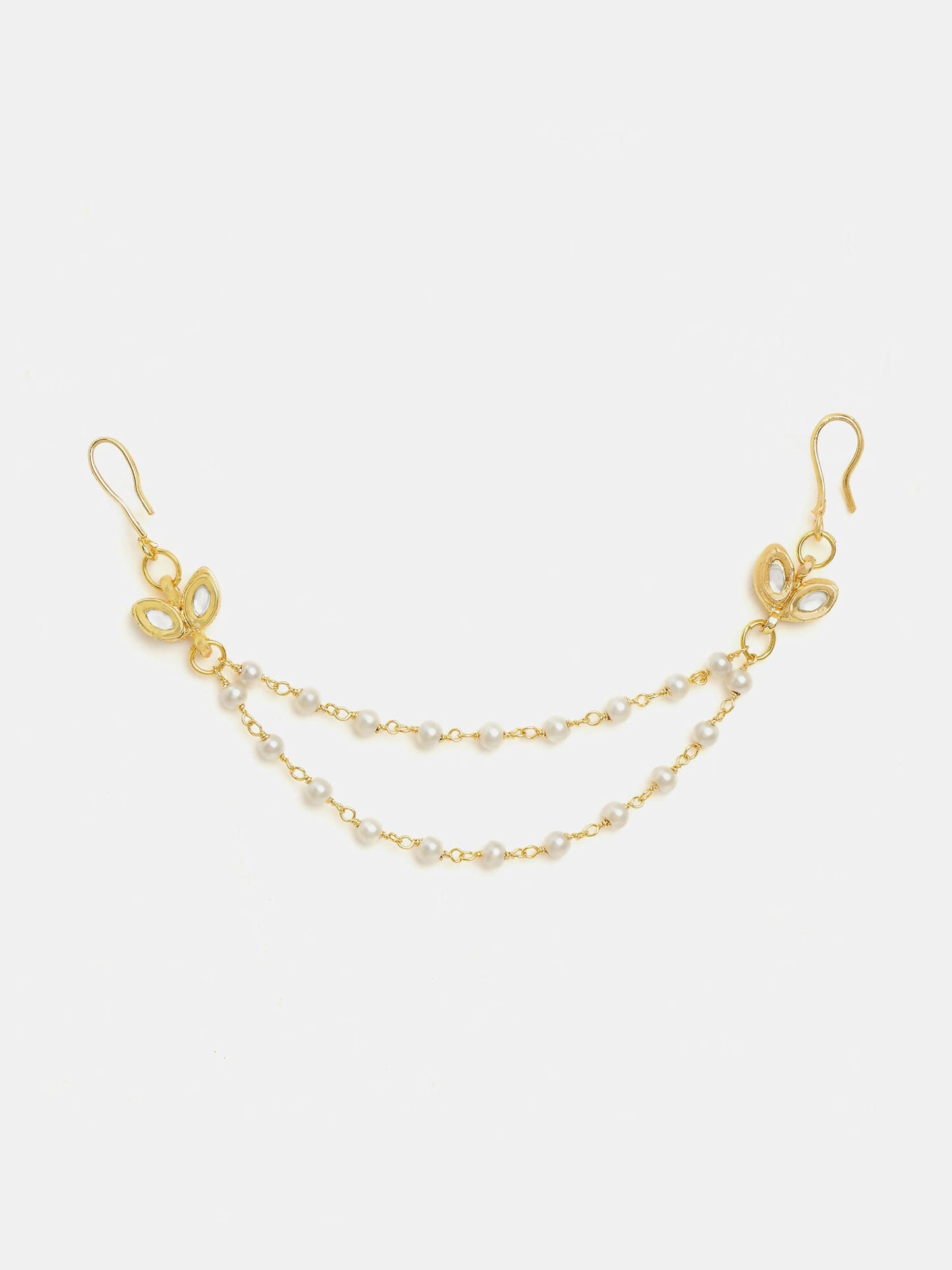 Ruby Raang Pearl Hair Jewellery