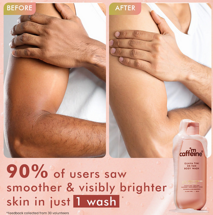 mCaffeine De-Tan & Exfoliating Body Washes