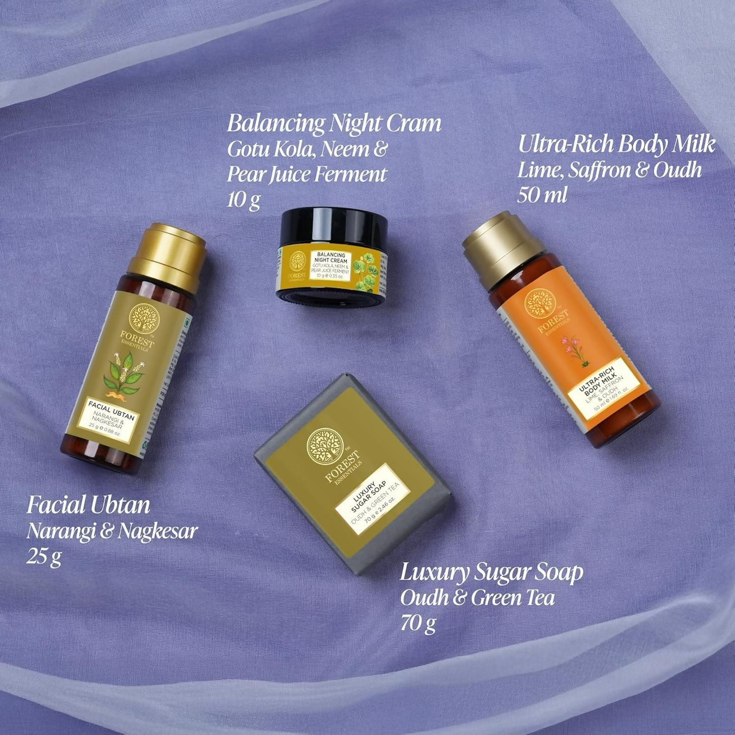 Forest Essentials Nalini Face & Body Essentials Kit
