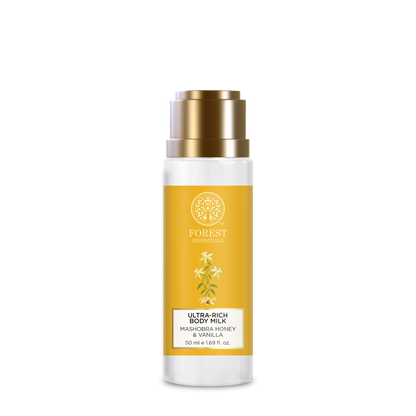 Forest Essentials Ultra Rich Body Milk Mashobra Honey & Vanilla Body Lotion