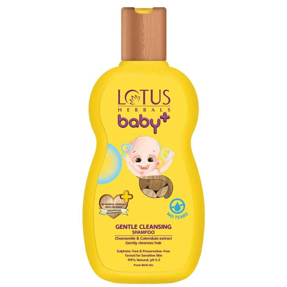 Lotus Herbals Baby+ Gentle Cleansing Shampoo