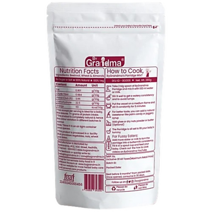 By Grandma Beetroot Cereal Mix Sprouted Cereal Mix