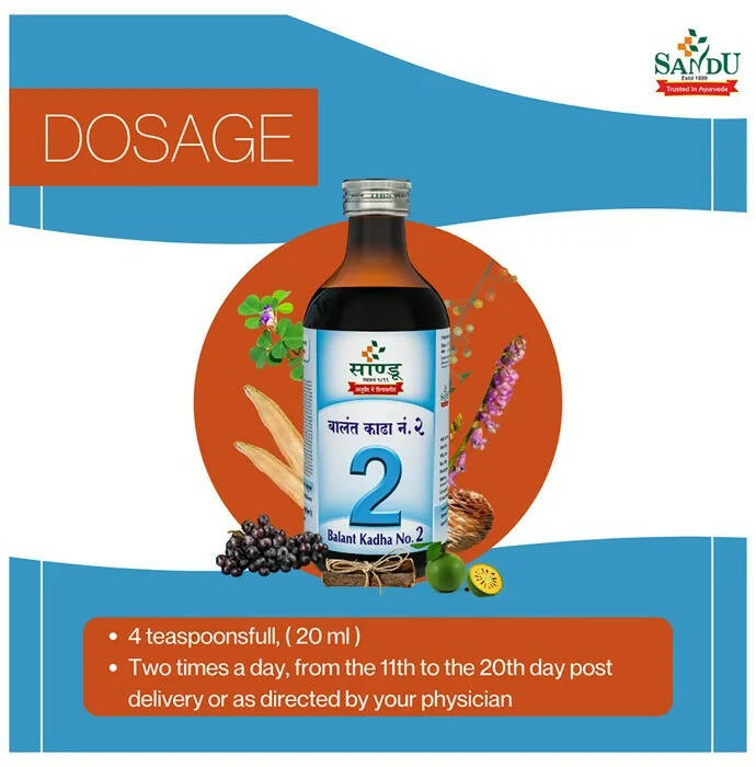 Sandu Balant Kadha No.2 - 200 ml