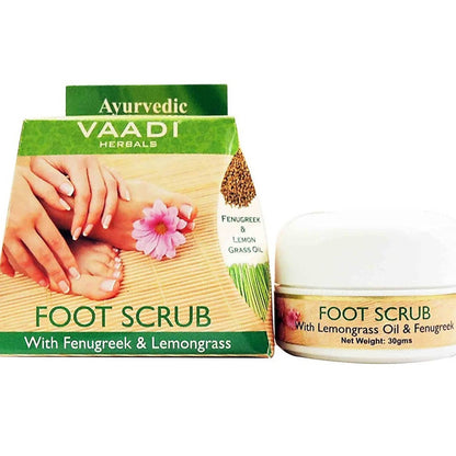 Vaadi Herbals Foot Scrub with Fenugreek and Lemongrass Oil
